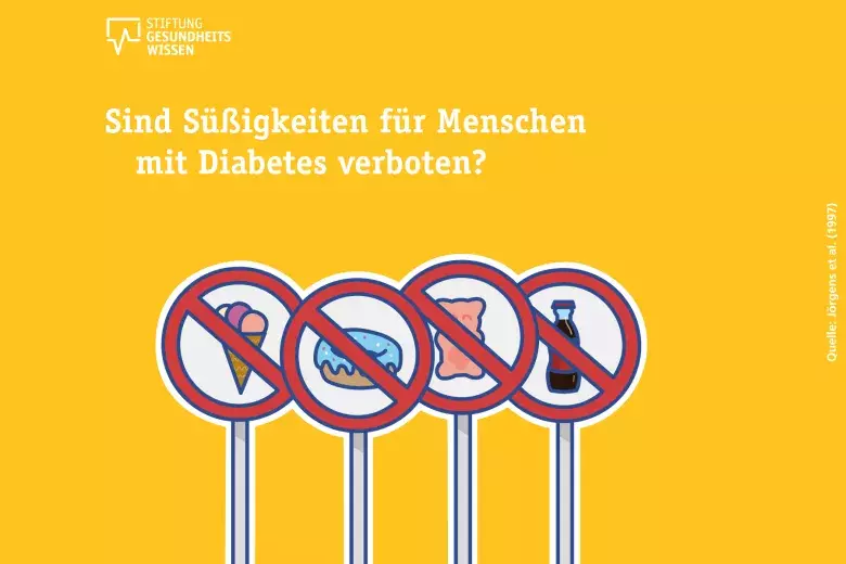 Sind Süßigkeiten für Menschen mit Diabetes verboten?