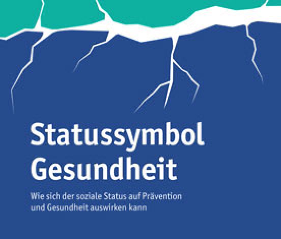 Cover des Gesundheitsberichts 2020 "Statussymbol Gesundheit"