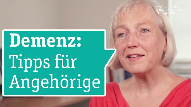Pflege-Expertin Schneider-Schelte im Interview. Beim Klick auf das Bild öffnet sich das Video.