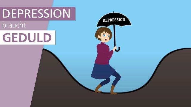 Darstellung der Risikofaktoren einer Depression. Beim Klick auf das Bild gelangen Sie zum Video. 